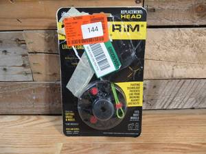 lot 121 image: Rino-Tuff Universal Fit Pivotrim Replacement Head for Gas and Select Cordless String Grass TrimmerLawn Edger