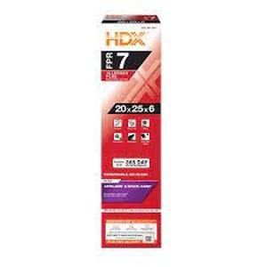 lot 196 image: HDX 20 in. x 25 in. x 6 in. AprilAireSpace-Guard Replacement Pleated Air Filter (Without Frame) FPR 7, MERV 11