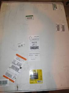 lot 233 image: Everbilt 24 in. x 30 in. Steel Return Air Filter Grille in White
