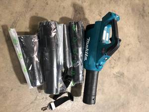 Makita XGT 40V Max Brushless Cordless Leaf Blower Tool Only  Cabinet Customer Returns See Pictures