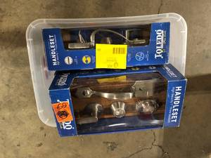Lot of Assorted Door Handles Various Models and Conditions Customer Returns See Pictures