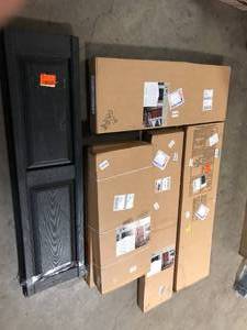 Lot of Assorted Window Shutters Various Models and Sizes and Conditions  Customer Returns See Pictures
