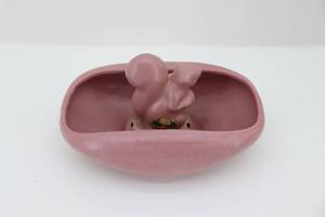 Rosemeade Squirrel Flower Dish Set