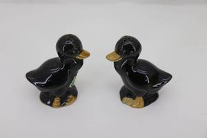 Rosemeade Black Duck Salt & Pepper Shakers