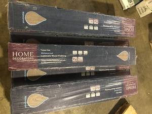 7 Boxes of Home Decorators Collection Taisen Oak 12 mm T x 7.5 in. W Waterproof Laminate Wood Flooring (21.06 sq. ft.case)  Customer Returns See Pictures