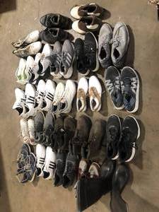 Lot of Assorted Shoes Various Sizes and Conditions   Customer Returns See Pictures