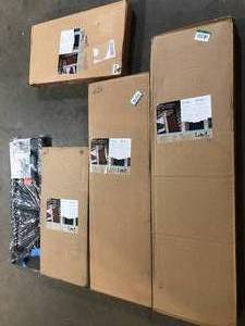 Lot of Assorted Window Shutters Various Models and Conditions and Sizes Customer Returns See Pictures