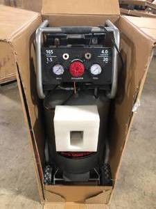 Husky 20 Gal. Vertical Electric-Powered Silent Air Compressor Customer Returns See Pictures
