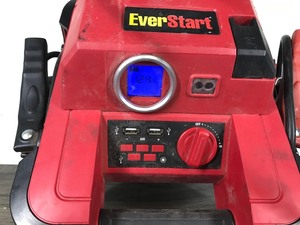 lot 70 image: EverStart - 750 Peak Amp Jump Starter - 120 PSI Air Compressor - 2.1A USB Power