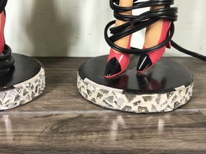 lot 73 image: 2 - Lamps with Ladies Legs in High Heels