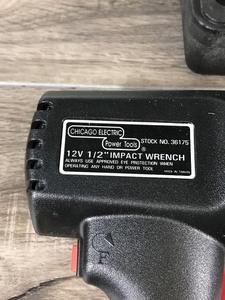 lot 135 image: Chicago Electric 12v 12 Impact Wrench