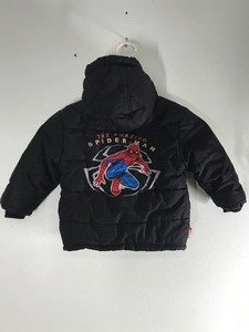 lot 303 image: Marvel The Amazing Spider-Man Hooded Kids Winter Jacket