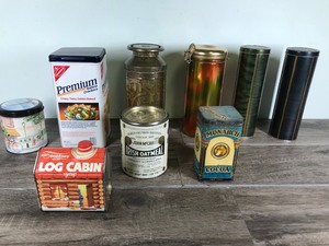 lot 336 image: Lot of Collectible Tins