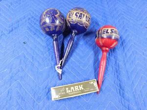 lot 207 image: 3 Elsalvador Morroccos and a harmonica