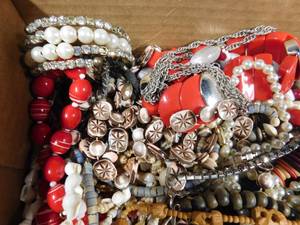 lot 236 image: Flat of jewelry
