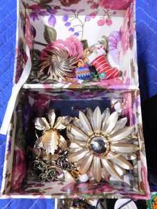 lot 237 image: 2 jewelry boxes of jewelry