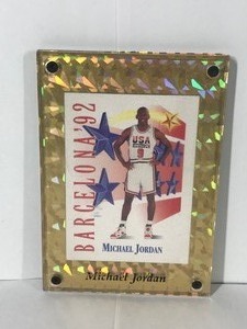 lot 363 image: 1992 Skybox Michael Jordan Barcelona Basketball Card #534