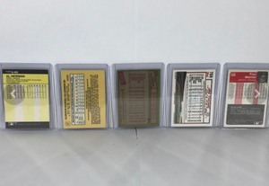 lot 391 image: Lot of 5 Baseball Cards