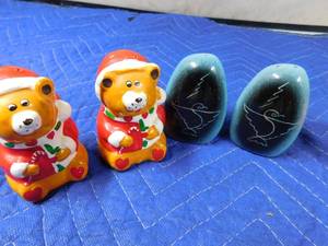 lot 246 image: Salt and pepper shakers