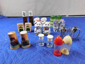 lot 247 image: Salt and pepper shakers