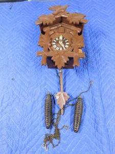 lot 268 image: Wooden cuckoo clock