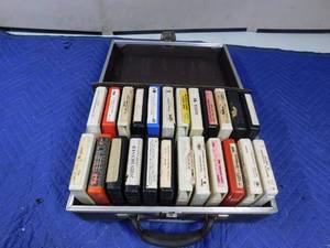 lot 288 image: 8 track tapes in case