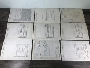 lot 398 image: 9 - Vintage Collectible Stock Bond Certificates