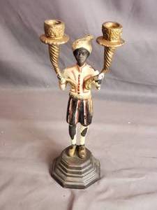 Heavy Metal Dual Candle Holder