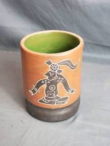 Aztec Style Planter or Pot