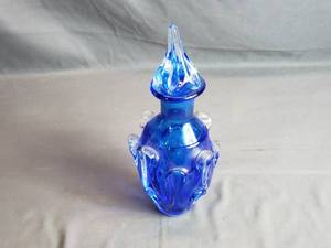 Blue Glass Decor