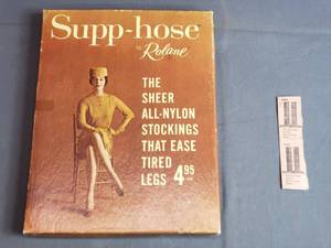 Vintage Supp Hose Nylons and World Trade Center Observation Deck Tickets