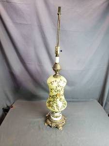 Unique Decorated Glass Lamp