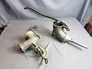 Meat Grinder and Sausage Stuffer