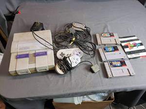 Super Nintendo, Games, Controllers