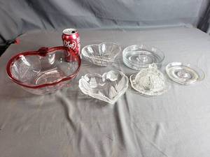 Glass and Crystal Bowls and Other