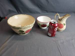 Bowls and Pitcher