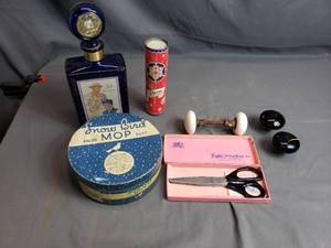 Vintage Items, Door Knobs, Griffon Scissors and More