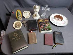 Religous Decor Items, Bibles
