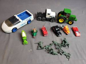Toy Cars and Army Men