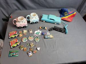 Nascar Pins, Car Shaped Phone and More