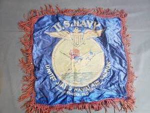 Vintage U.S. Navy Decorative Pillow Cover