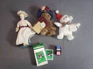 Doll, Bears, Miniature Barbie Toy