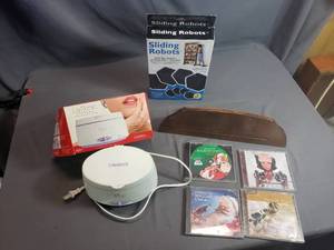 Jewelry Cleaner, Holiday CDs, Furniture Sliders