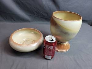 Frankoma Bowl and Planter 212 & 52