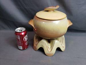 Frankoma Heater and Bowl 4V and WA1