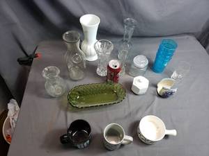 Vases, Cups, Dishes and More