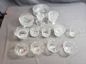 Smaller Crystal and Glass Serving Dishware