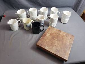 Coffee Cups and Board