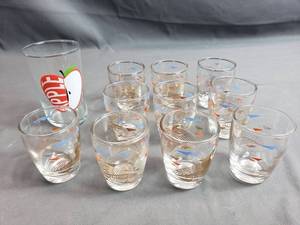 Small Glass and Shot Glasses
