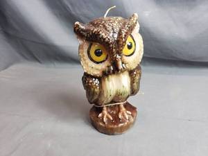 Owl Candle